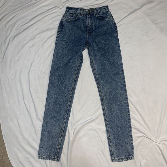 Womens American Apparel The High Waisted Jean Acid Wash Cotton Sz 25 NWOT - Picture 4 of 7